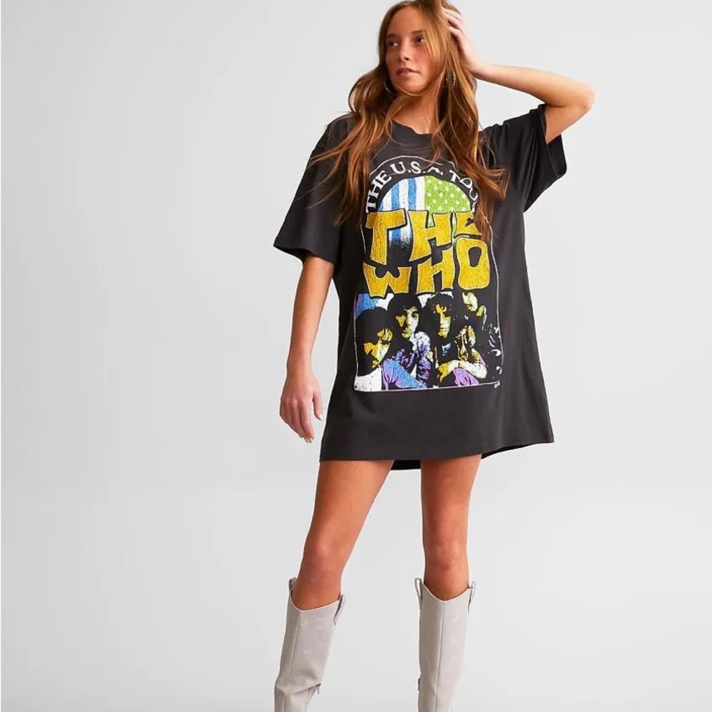 The Who Oversized Graphic T-shirt